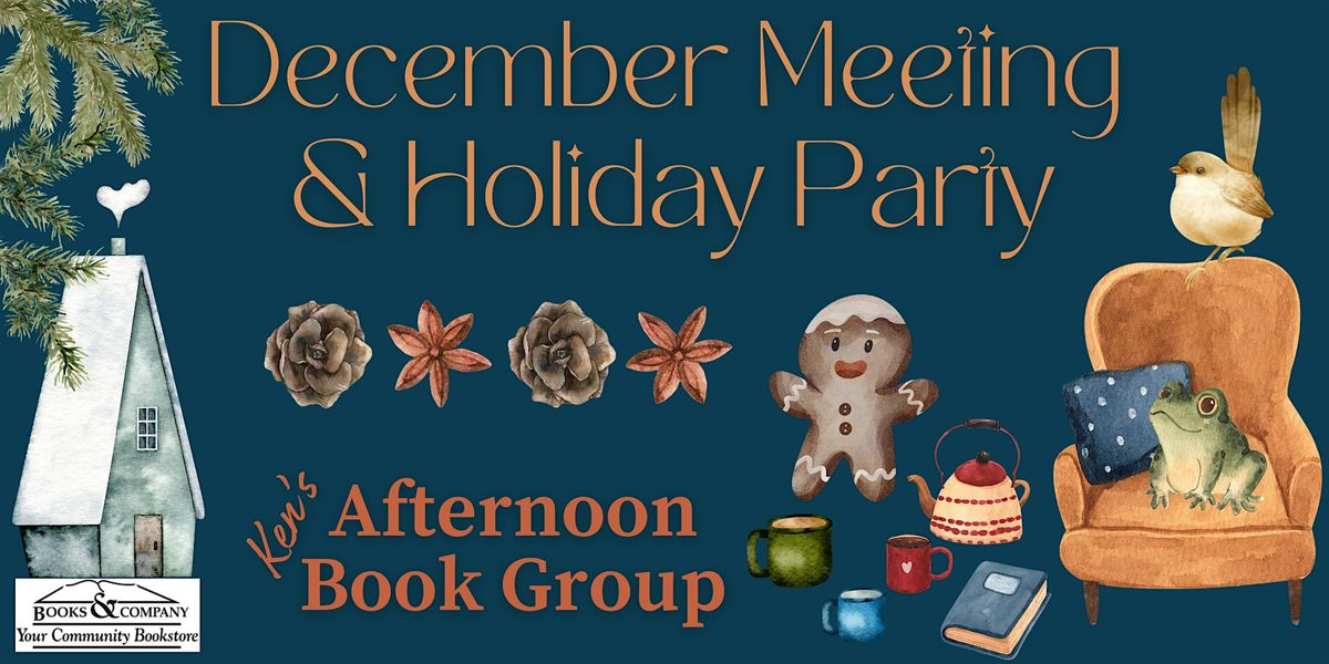 Books & Company Afternoon Book Group December 2025 Meeting