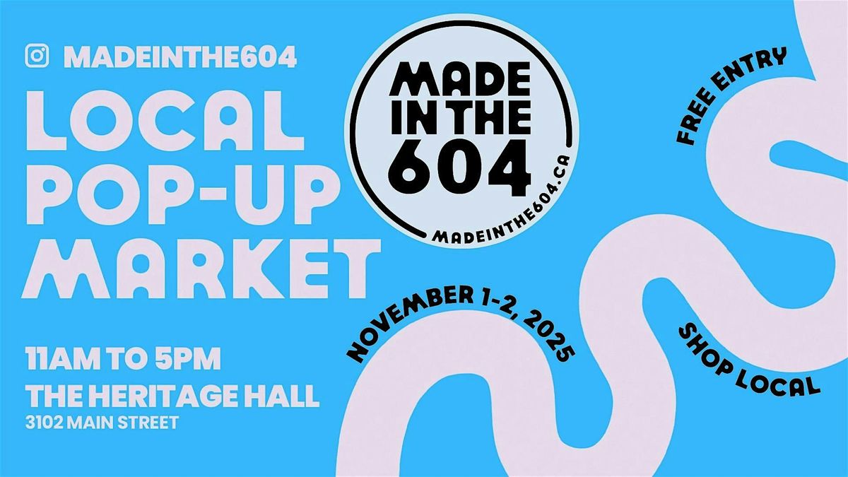 Local Pop-Up Market - hosted by Madeinthe604