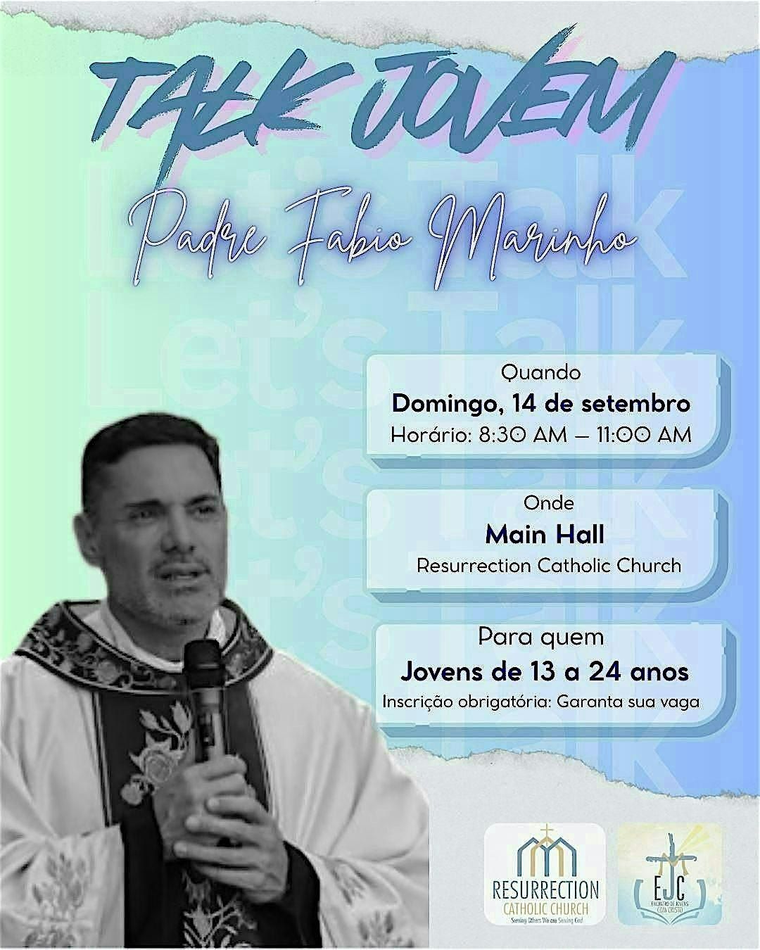 Talk Jovem com Padre Fabio Marinho
