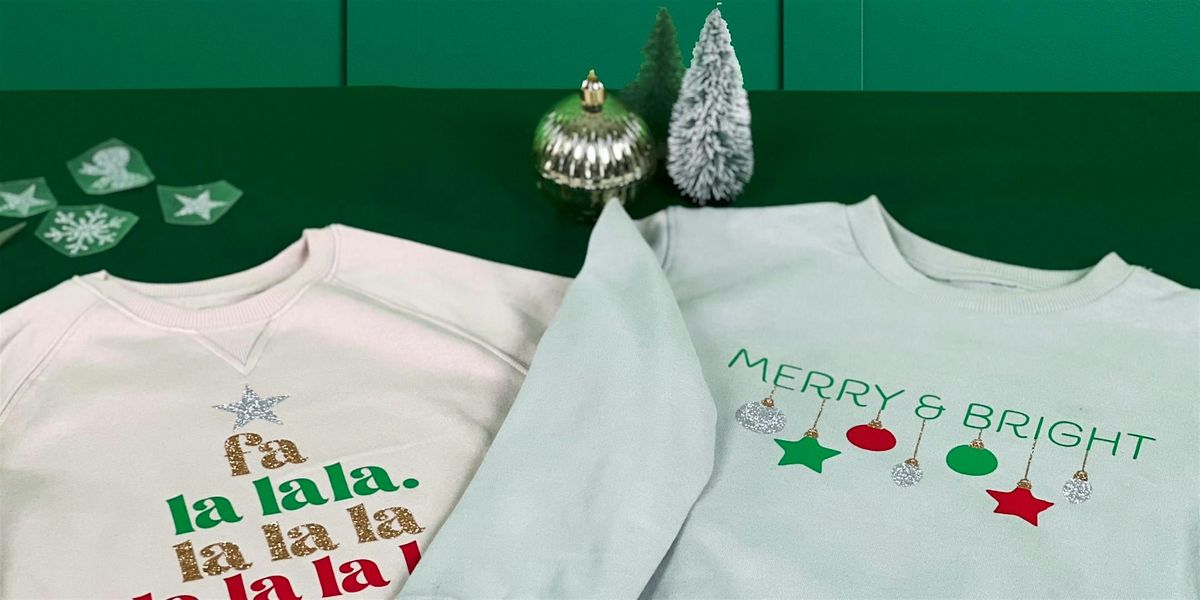 Make a Christmas Jumper Masterclass with Cricut\u2122