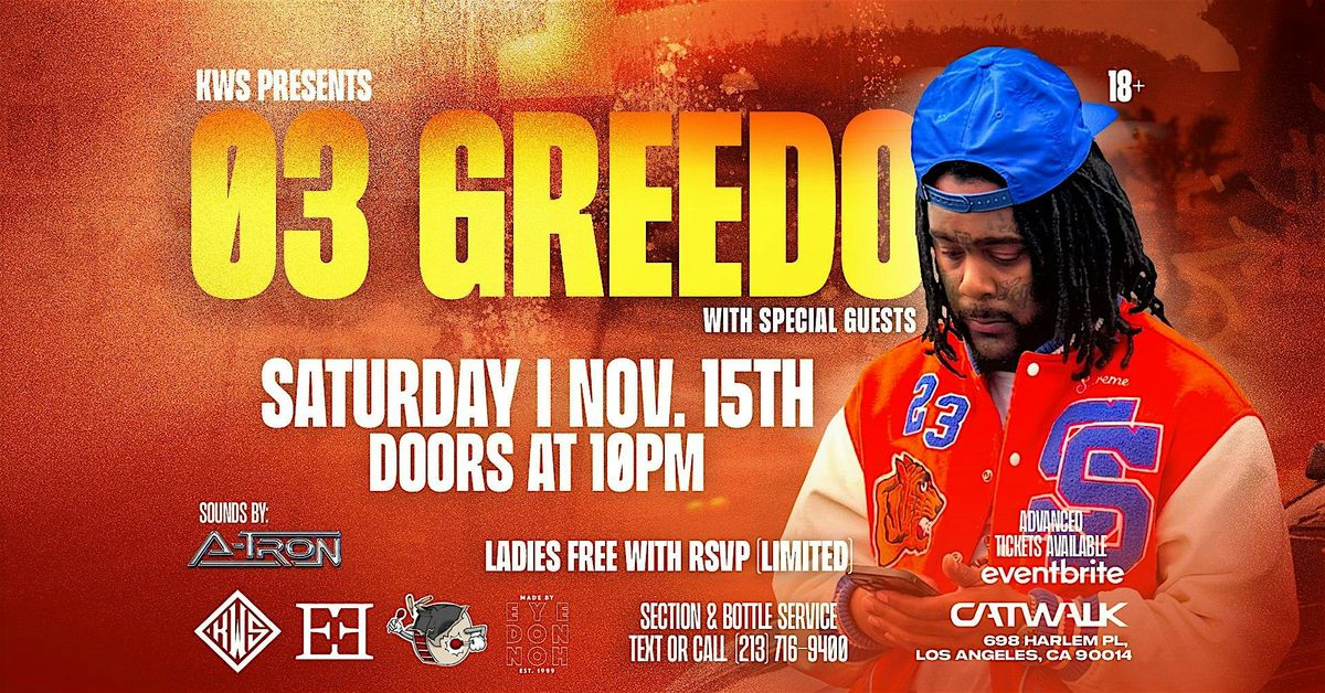 03 greedo performing live
