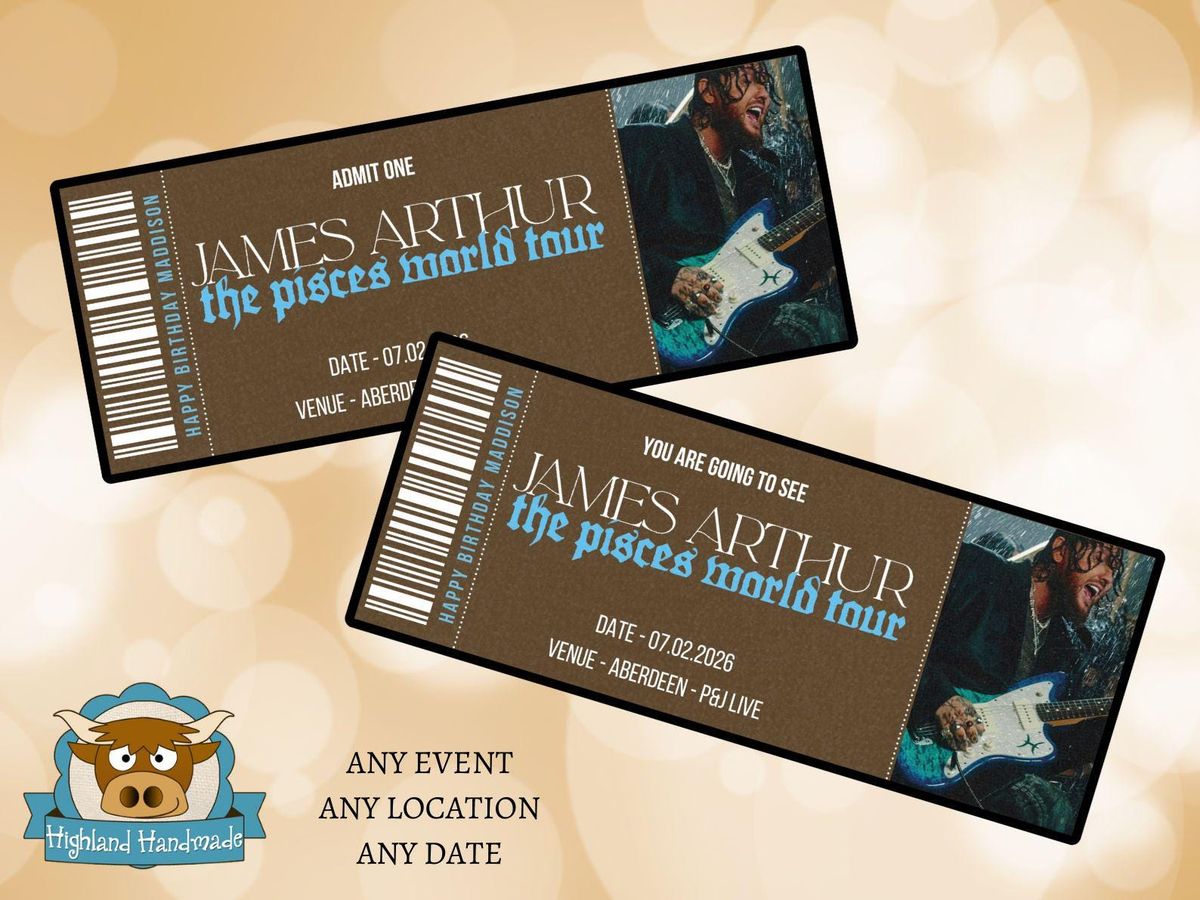 James Arthur at Scarborough Open Air Theatre