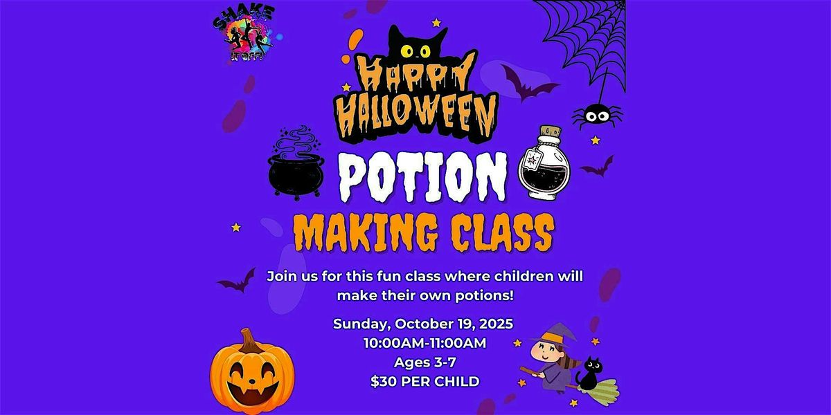 Shake it Off Potion Making Class
