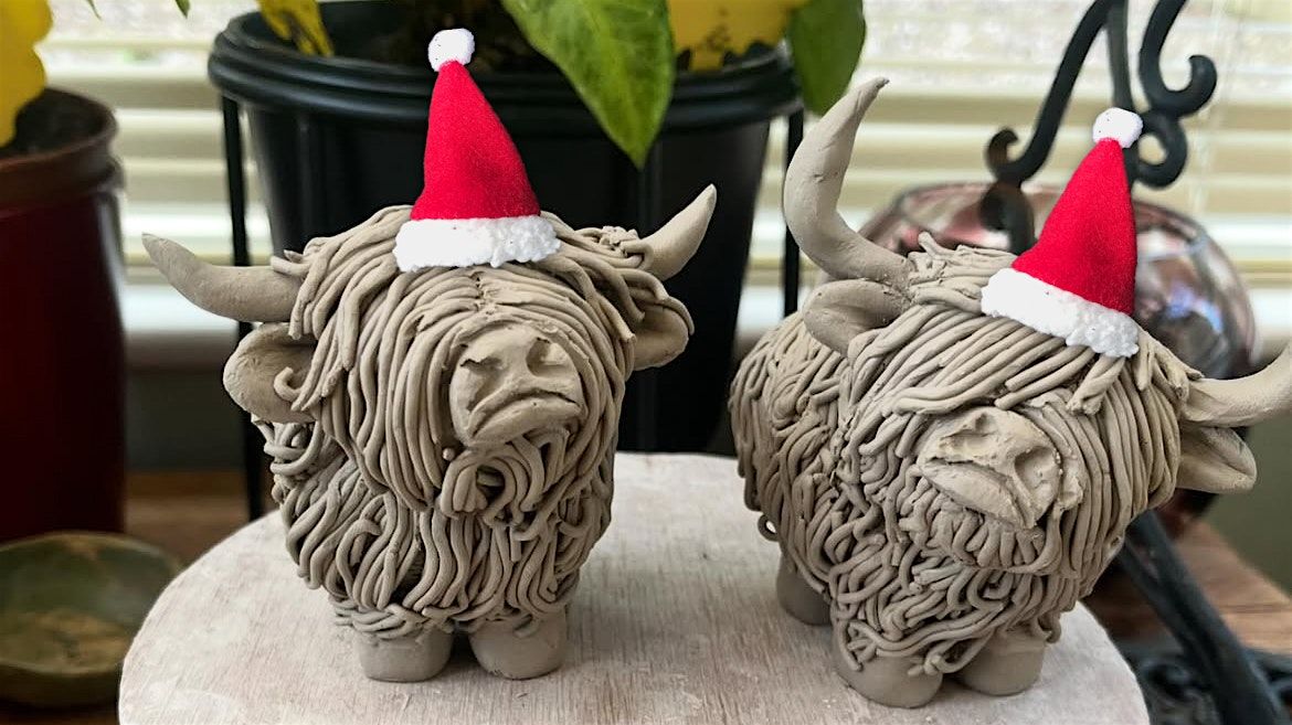Create a Christmas COO Highland Cow @ Zwei Brewing