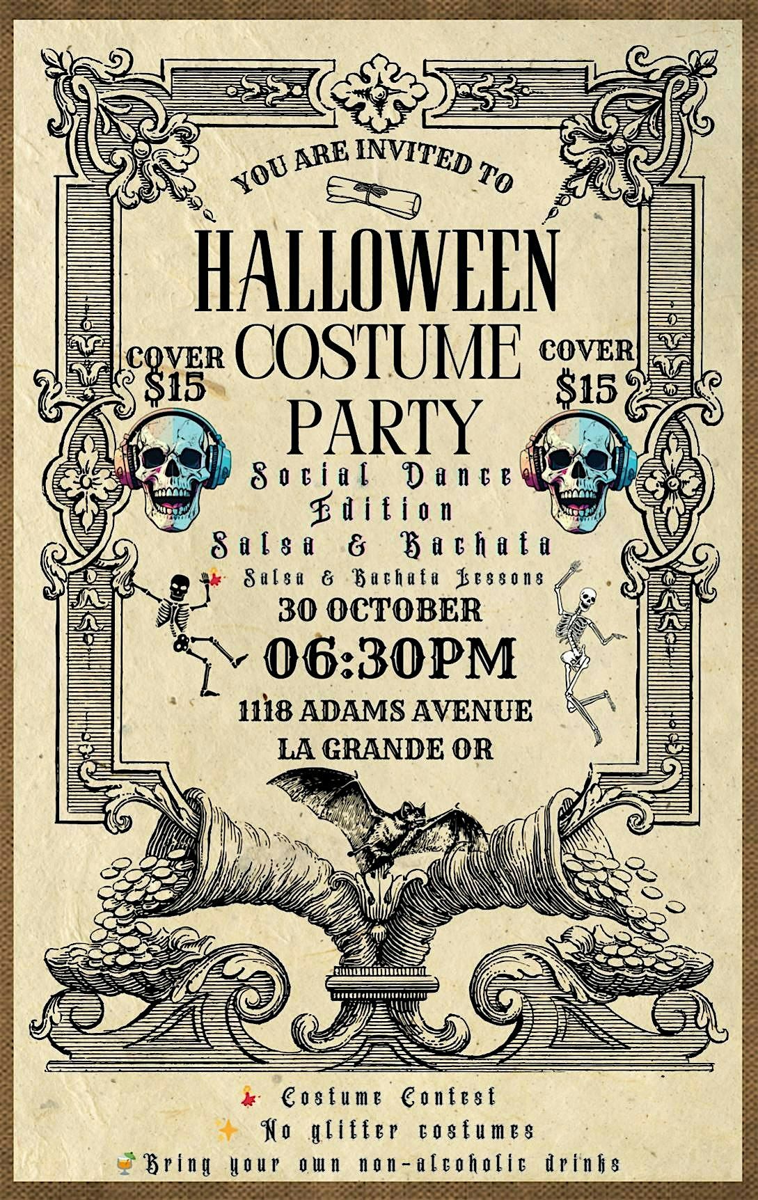 Halloween Costume Party "Social Dance Edition"