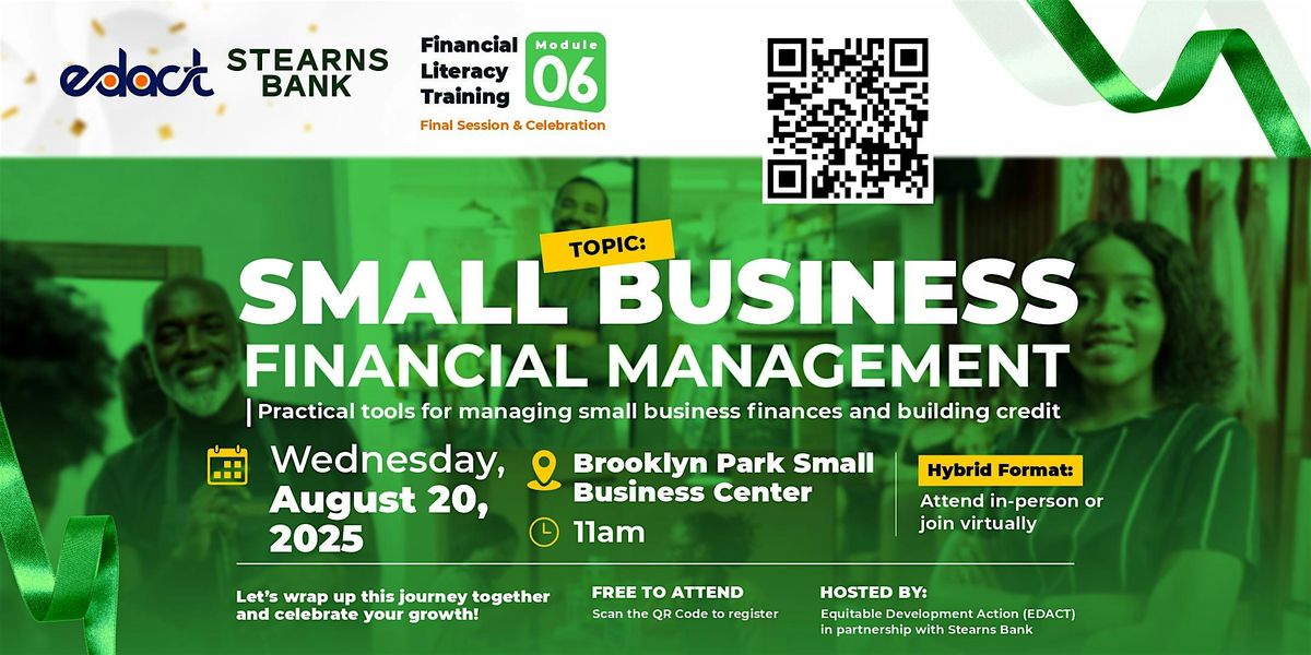 Financial Literacy Training - Small Business Financial Management