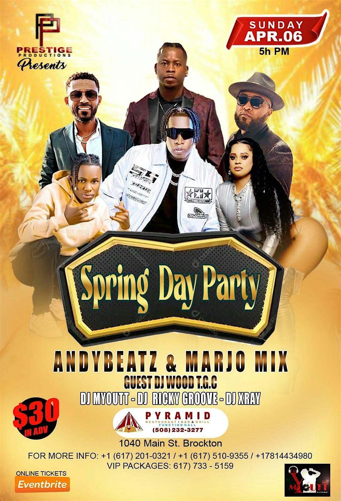 Spring day party at Pyramid Bar Restaurant & Function Hall, Brockton on ...