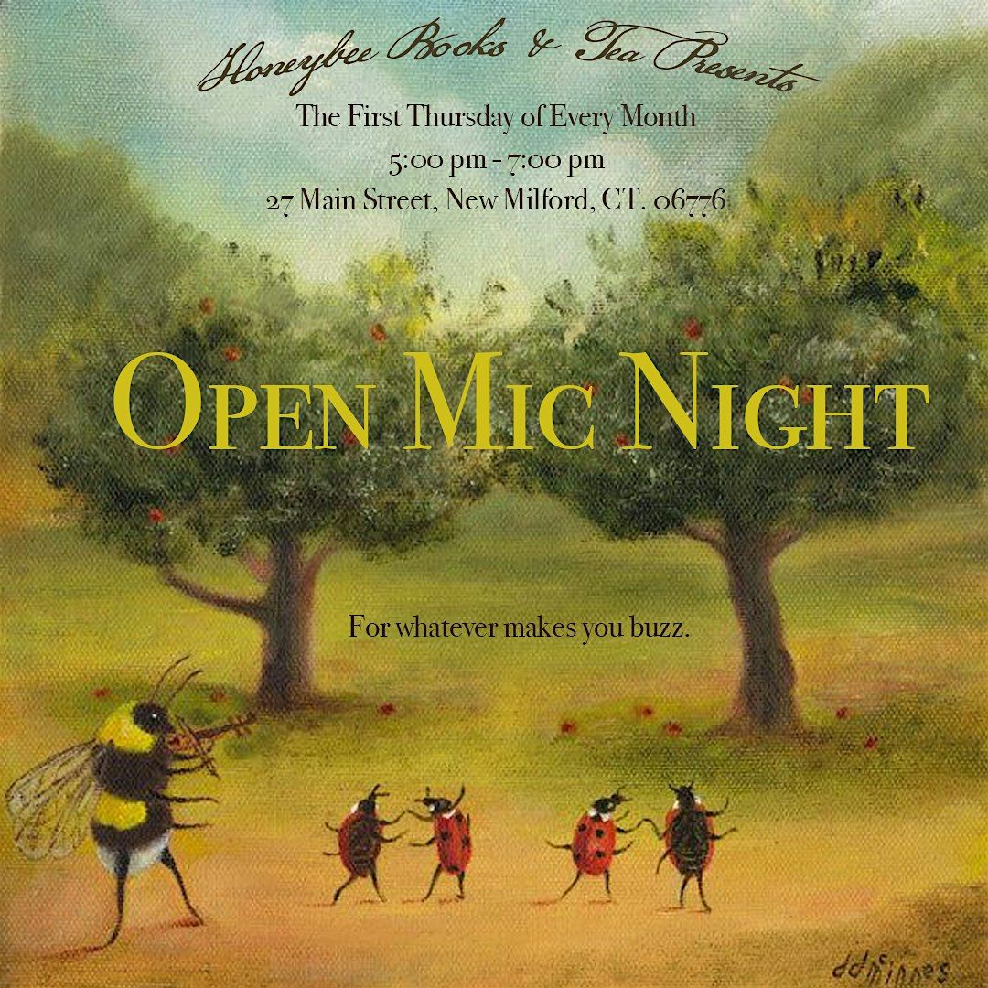 Honeybee Books & Tea Open Mic Night