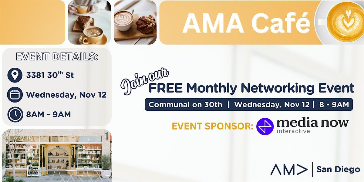 AMA Caf\u00e9  - Communal Coffee on 30th
