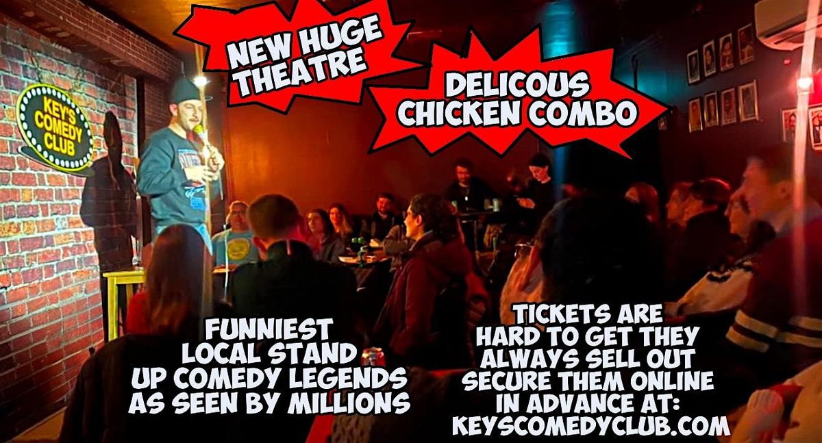 THURSDAY KEYS STAND UP COMEDY CLUB EAST (LEGENDARY OPEN MIC) TORONTO SHOW