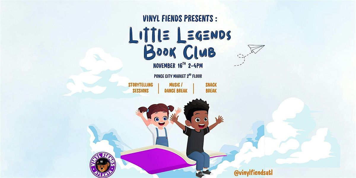 Little Legends Book Club by Vinyl Fiends