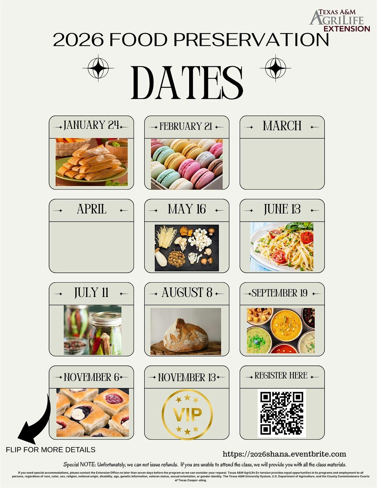 2026 Food Preservation