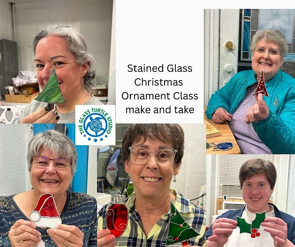 Stained Glass Christmas Ornament Making Event