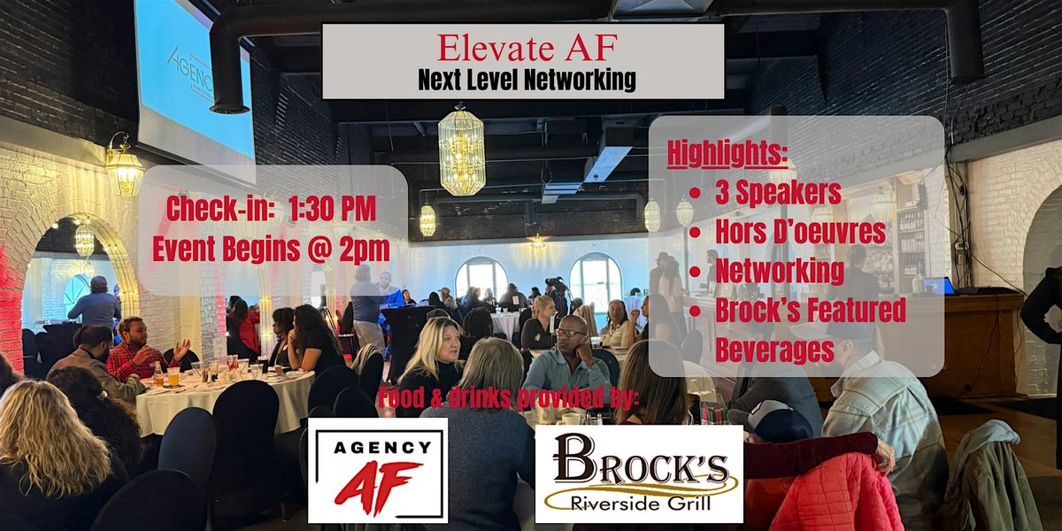 Elevate AF Monthly Networking Event
