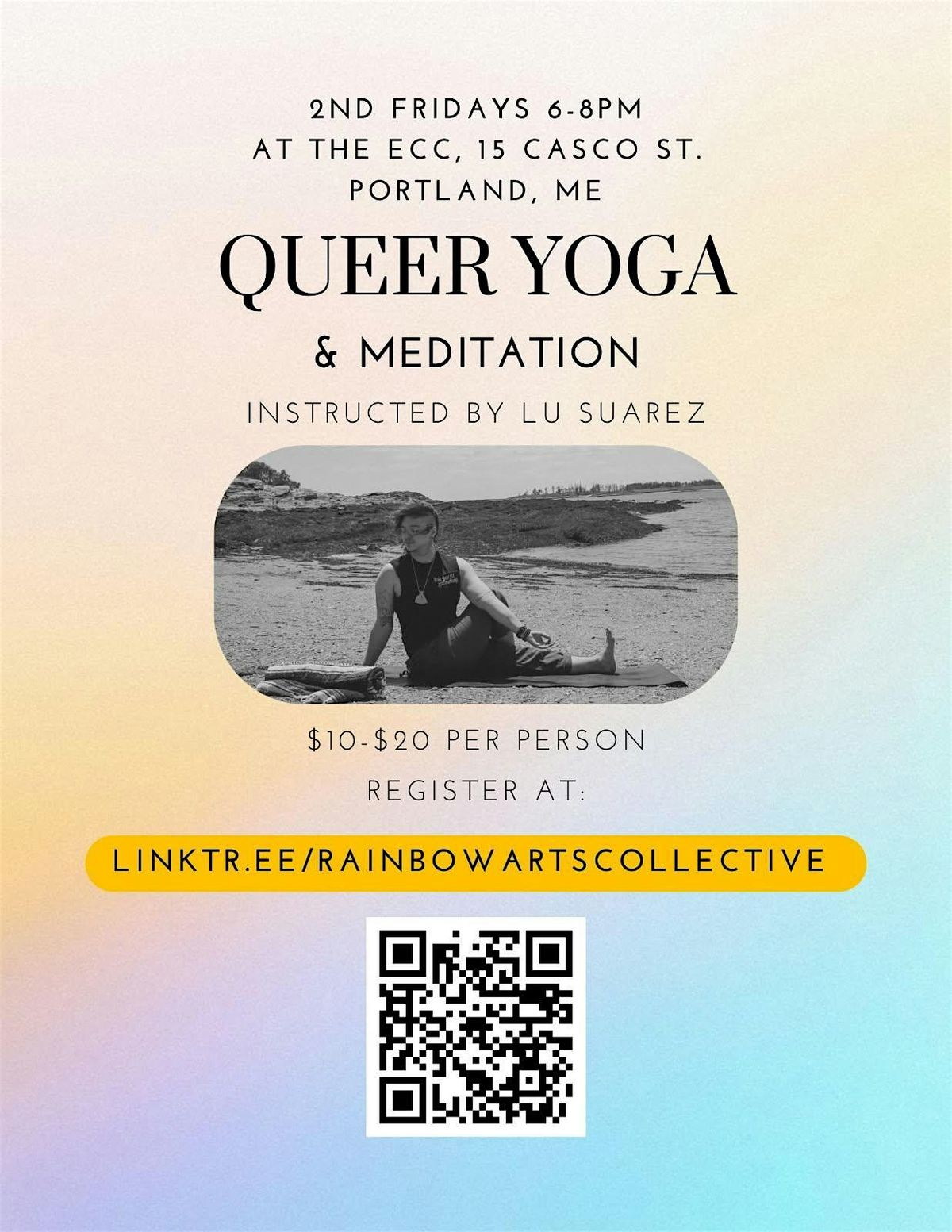 Queer Yoga and Meditation with Lu, September 12th