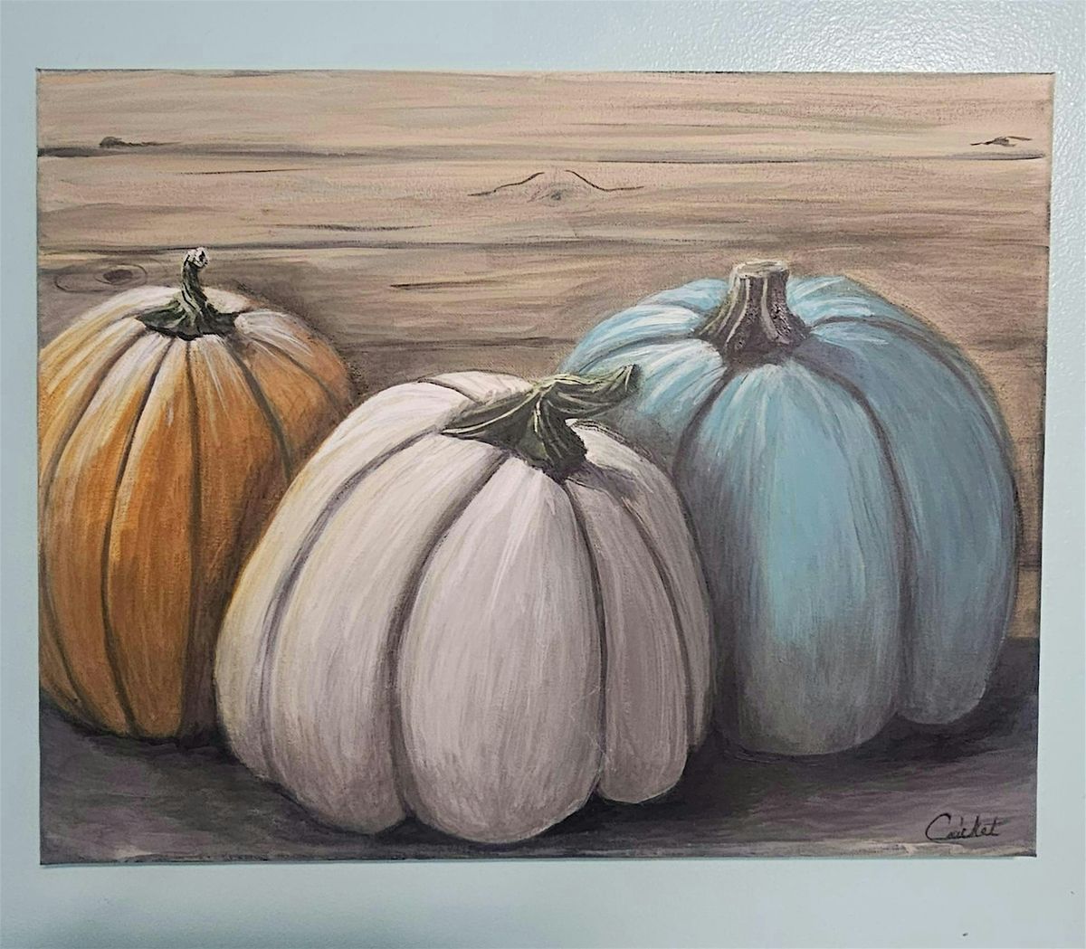 Anchored in Art: "Cozy Harvest" paint along