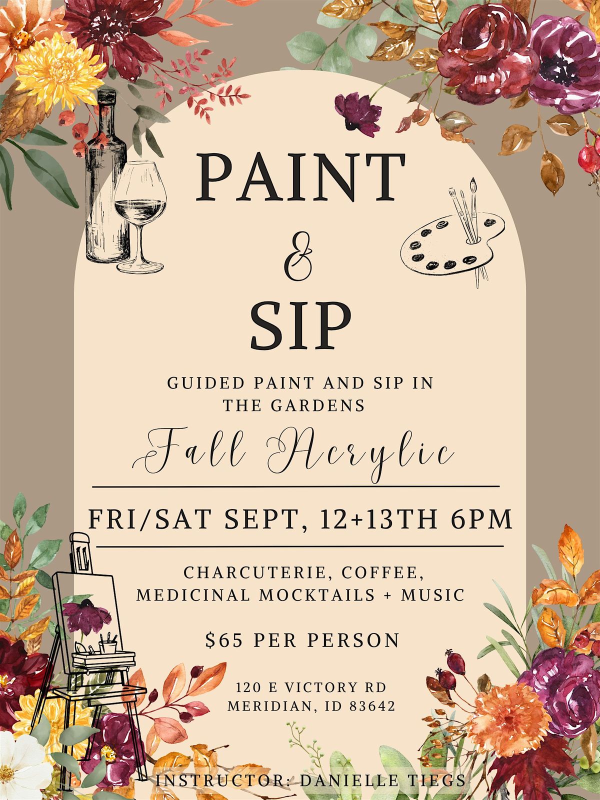 September Paint & Sip (Friday)