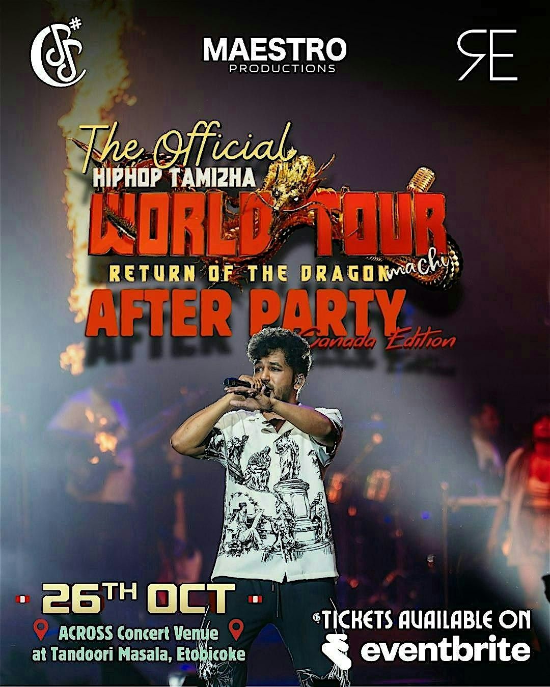 OFFICIAL HIPHOP TAMIZHA TOUR AFTER PARTY