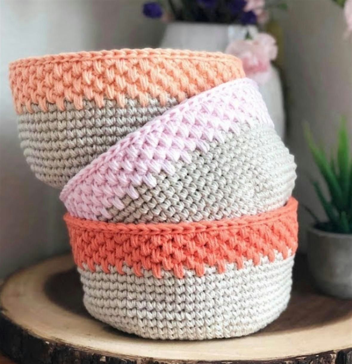 Crochet Storage Baskets