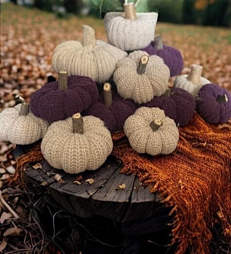 Sweater & Sock  Pumpkins Workshop