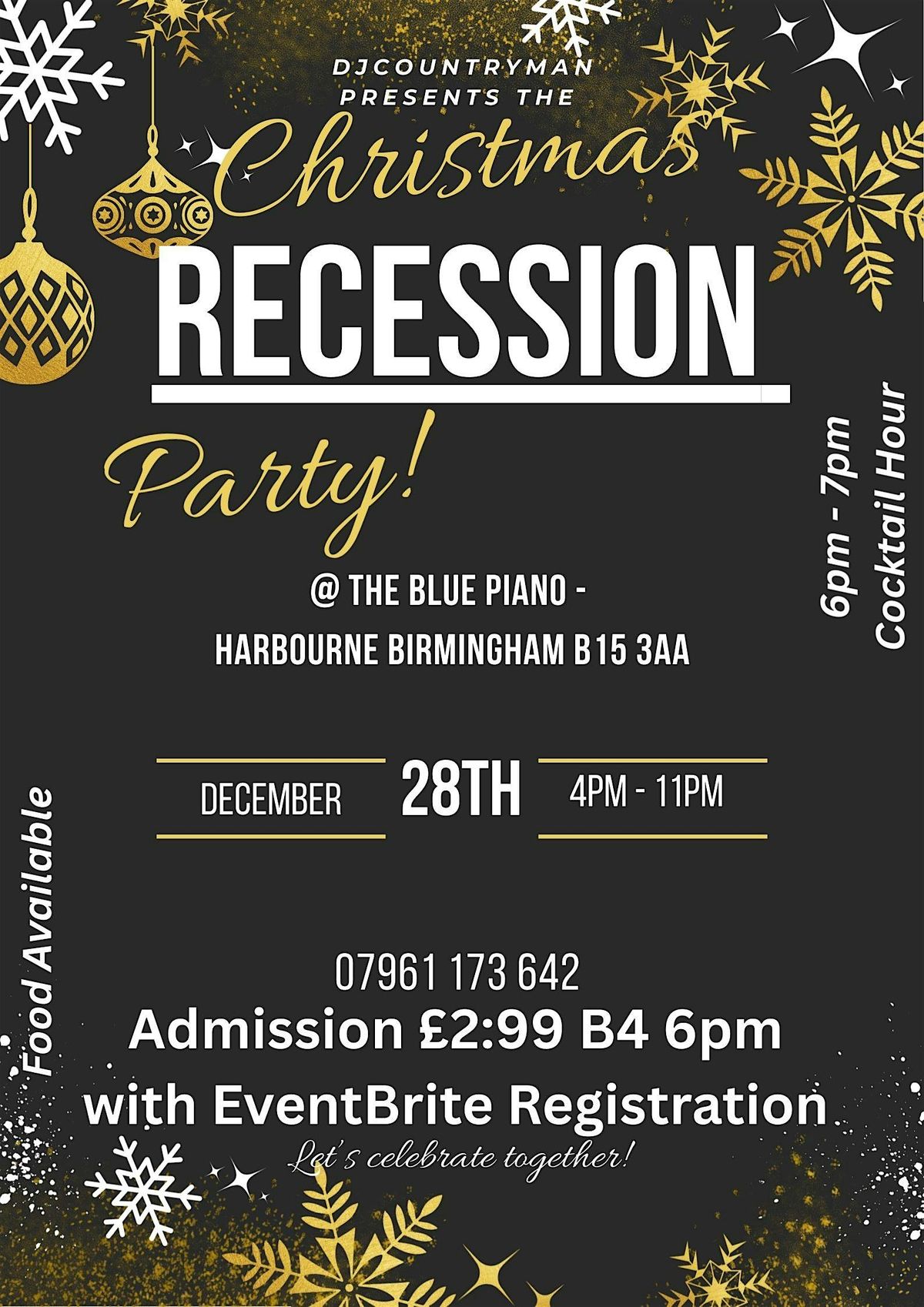 Christmas Recession Party