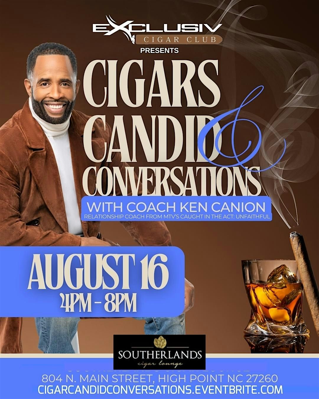 Cigars And Candid Conversations w\/Coach Ken And Exclusiv Cigar Club