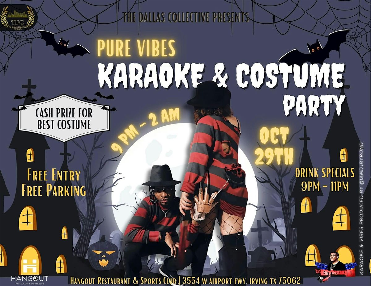Pure Vibes Karaoke & Costume Party