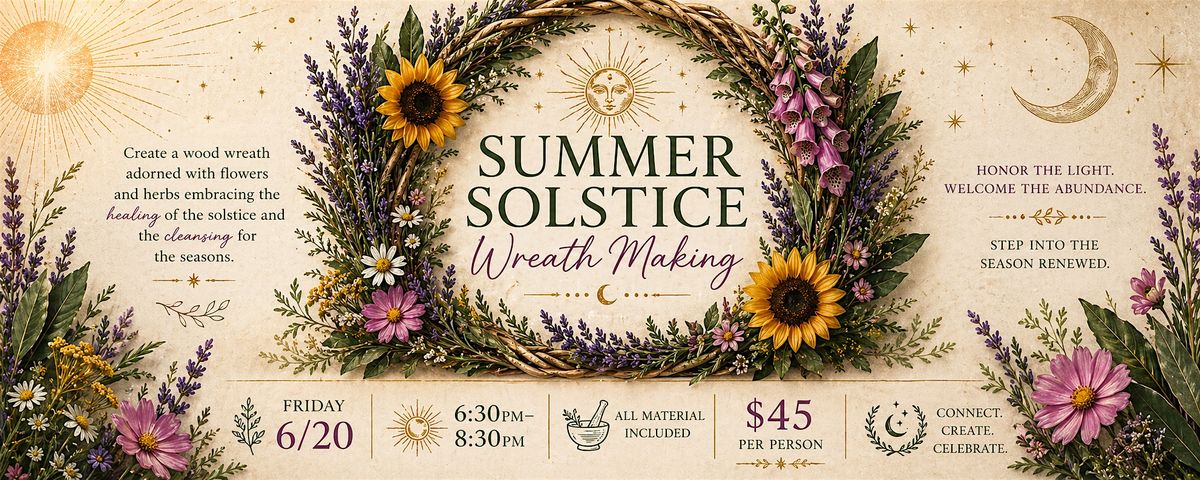 Crown of the Solstice: A Wreath Making Ritual \u2728