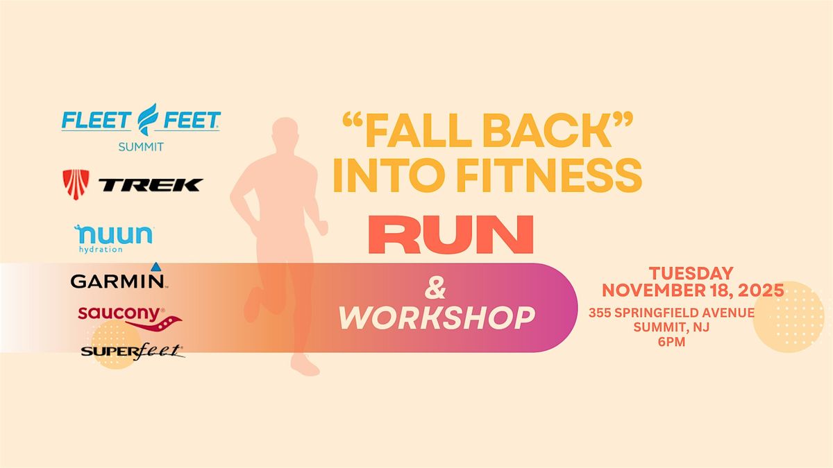 FALL BACK Into Fitness Workshop!