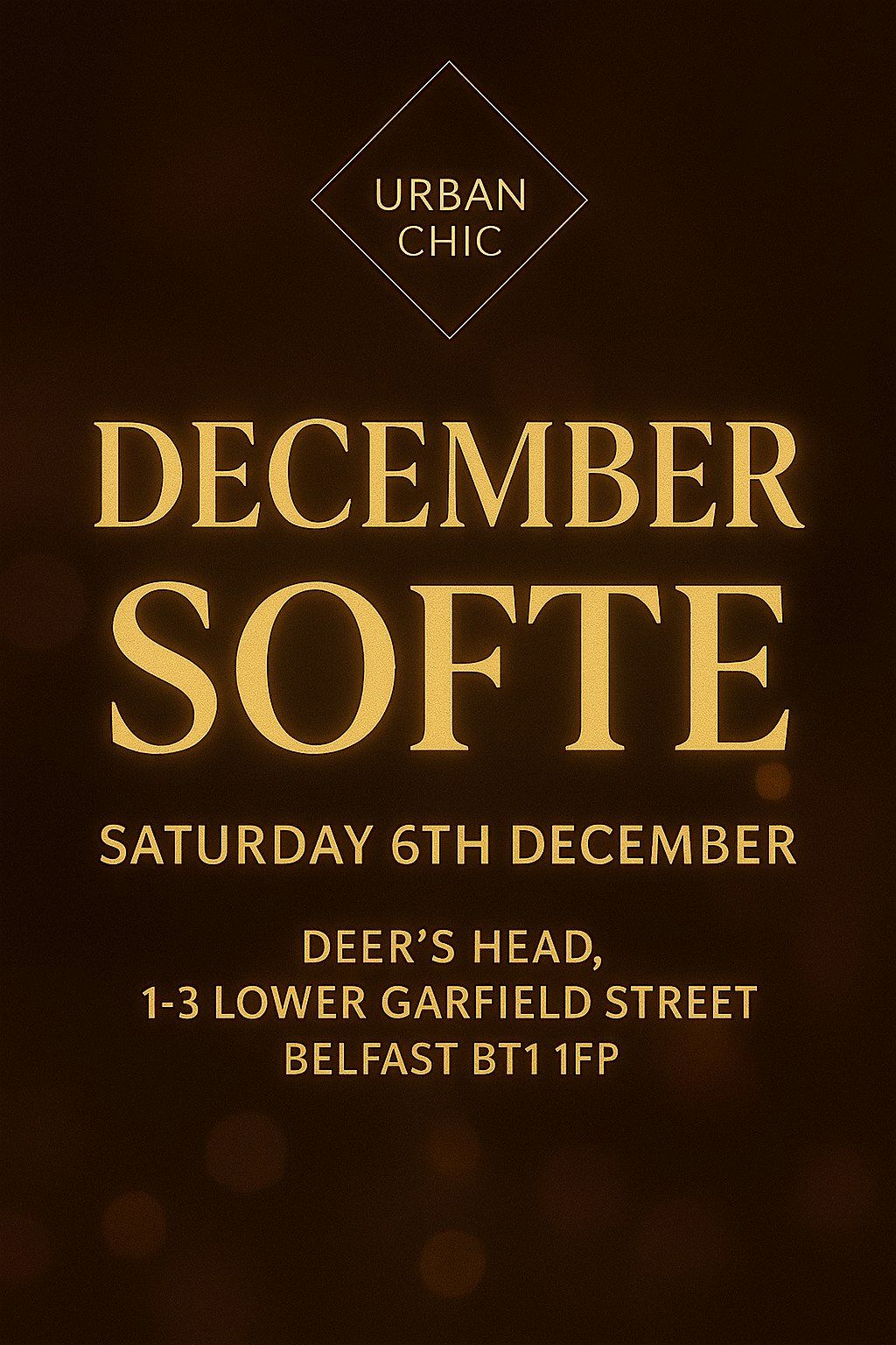 Saturday 6th December Softe