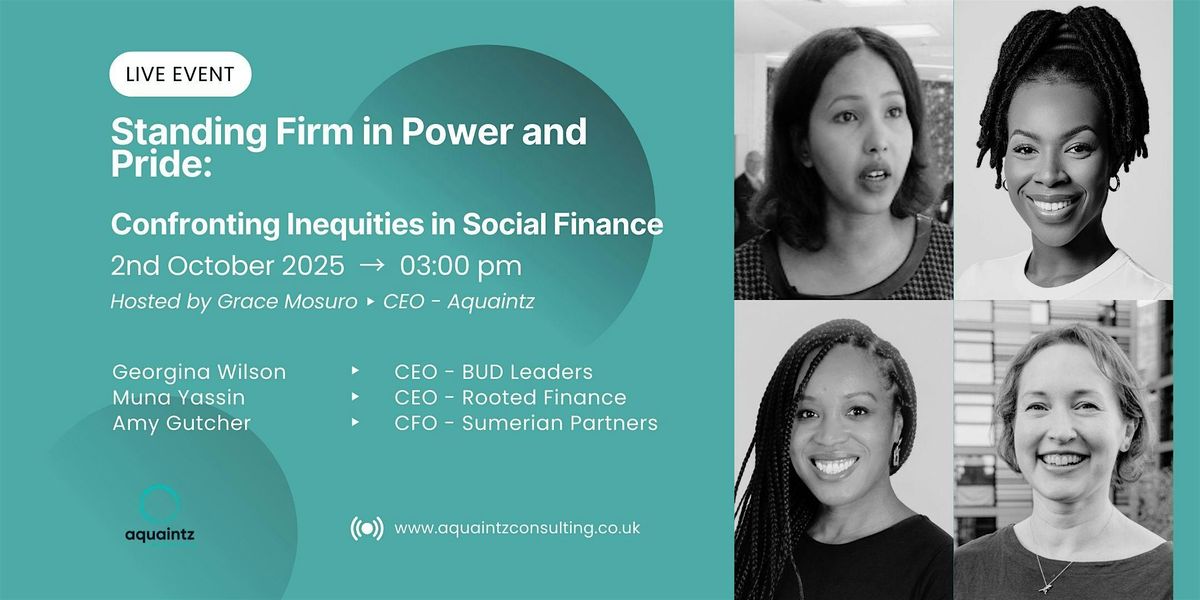 Autogenai Event Standing Firm in Power and Pride: Confronting Inequities in Social ...