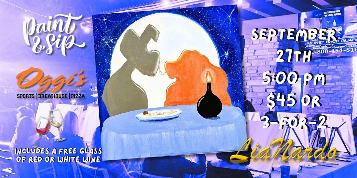Paint & Sip w\/LiaNardo Mobile Paint & Sip at Oggi's Brewhouse
