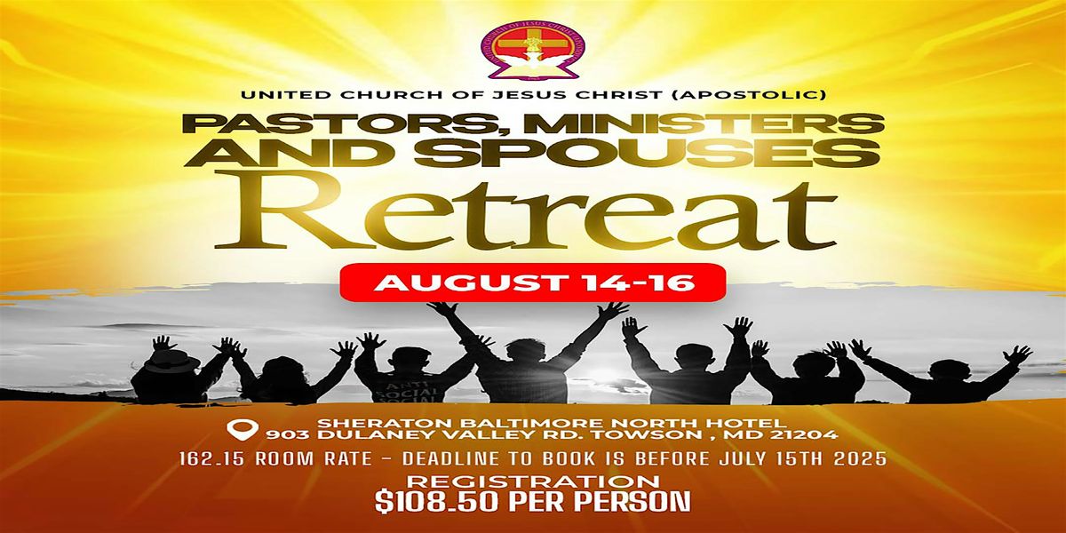 Pastors, Ministers & Spouse Retreat