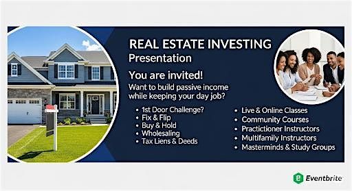 1st Door Challenge: Start Earning with Real Estate Now! In Person Only
