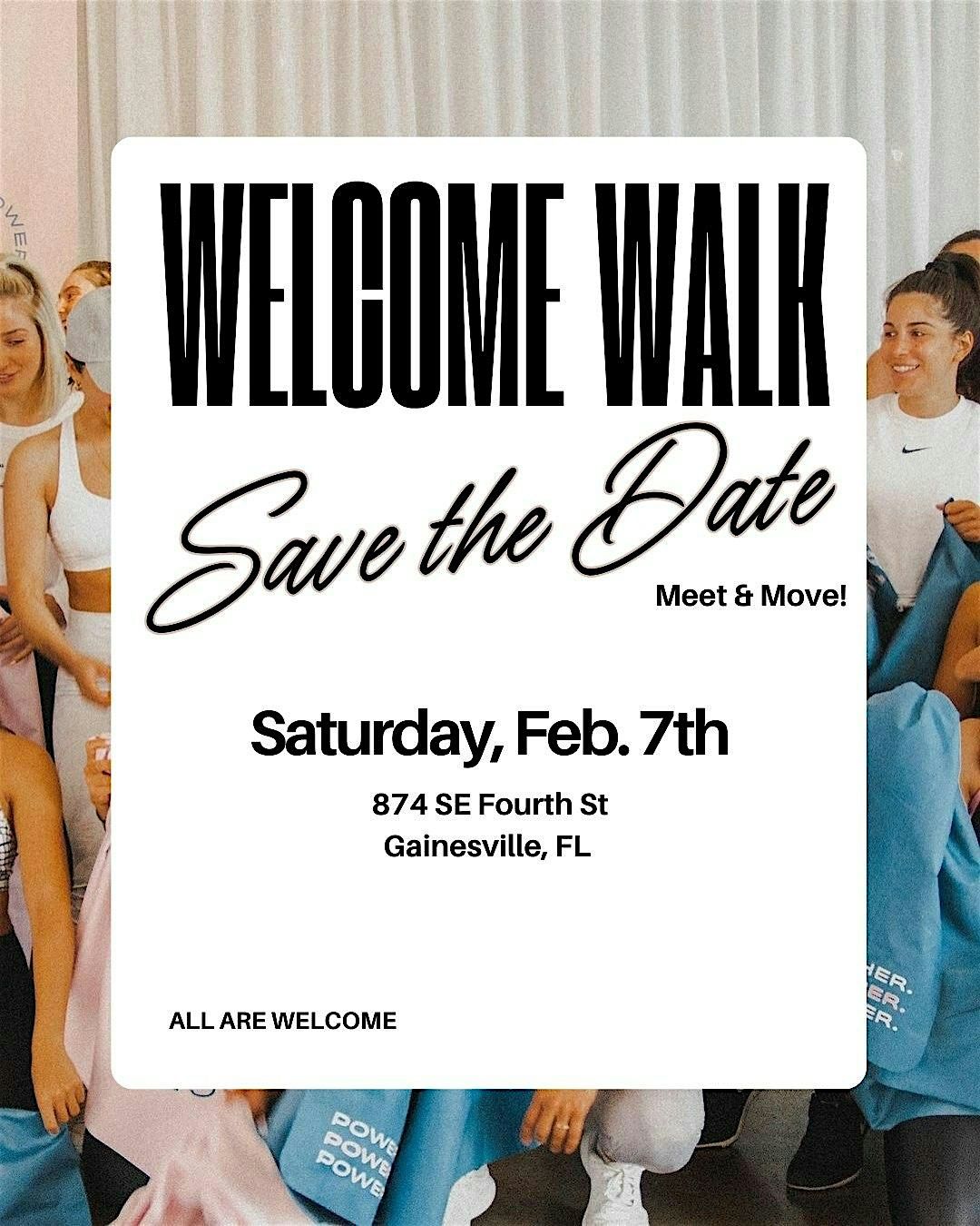 Meet & Move Welcome Walk with GGWC