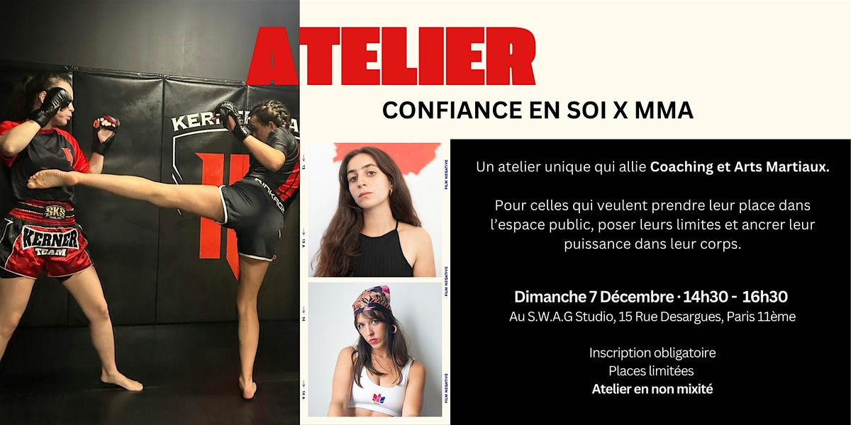 Atelier Confiance en Soi x MMA