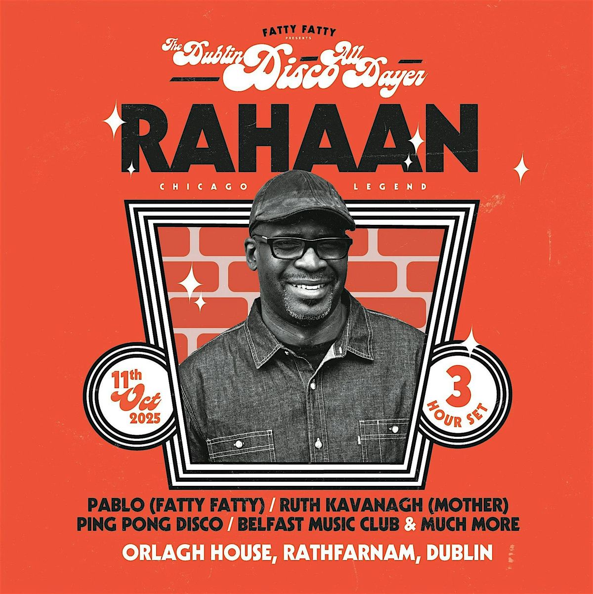 Dublin Disco All-Dayer w\/special guest Rahaan (3 Hour Set)