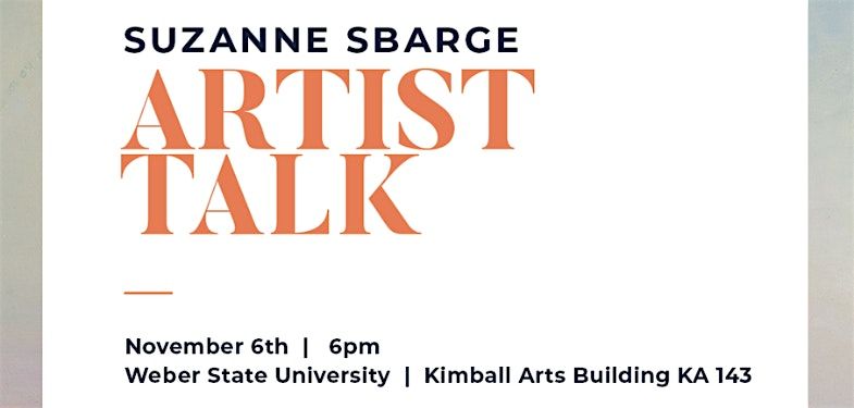 OCA: Suzanne Sbarge Artist Talk