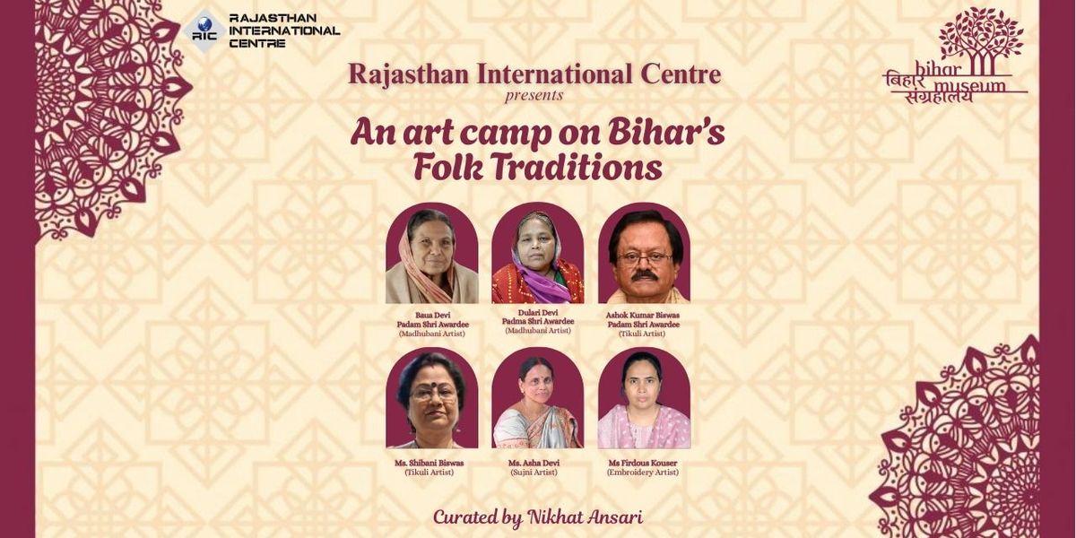 Art Camp on Bihars Folk Traditions