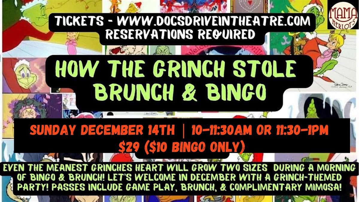 How the Grinch Stole Bingo & Brunch