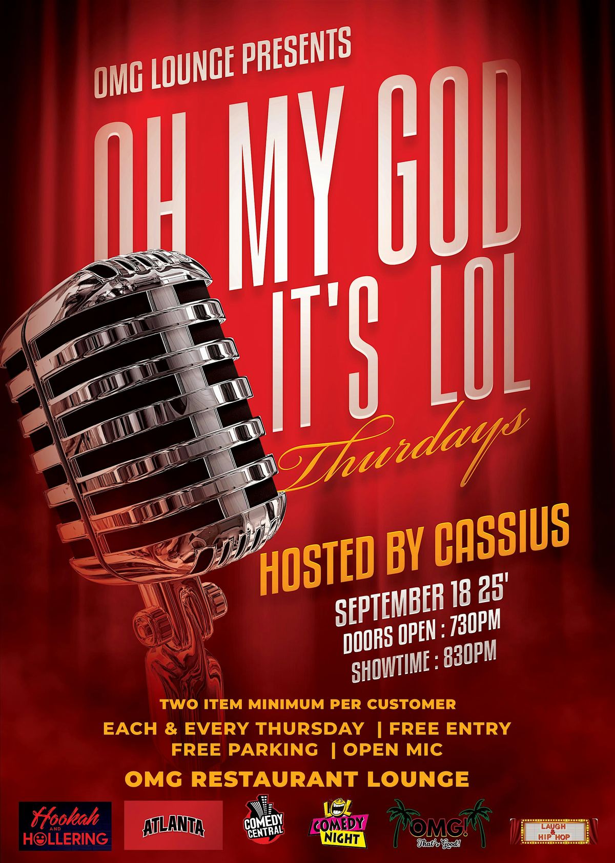 OMG Lounge presents : " OH MY GOD IT'S LOL THURDAYS "