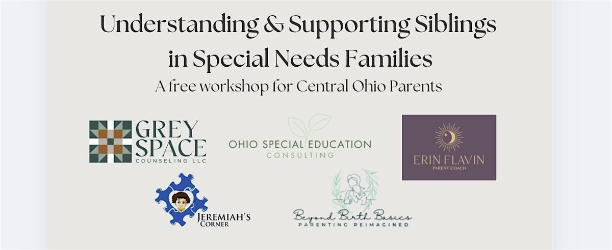Understanding & Supporting Siblings in Special Needs Families