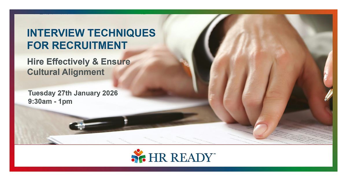 Interview Techniques for Effective Recruitment