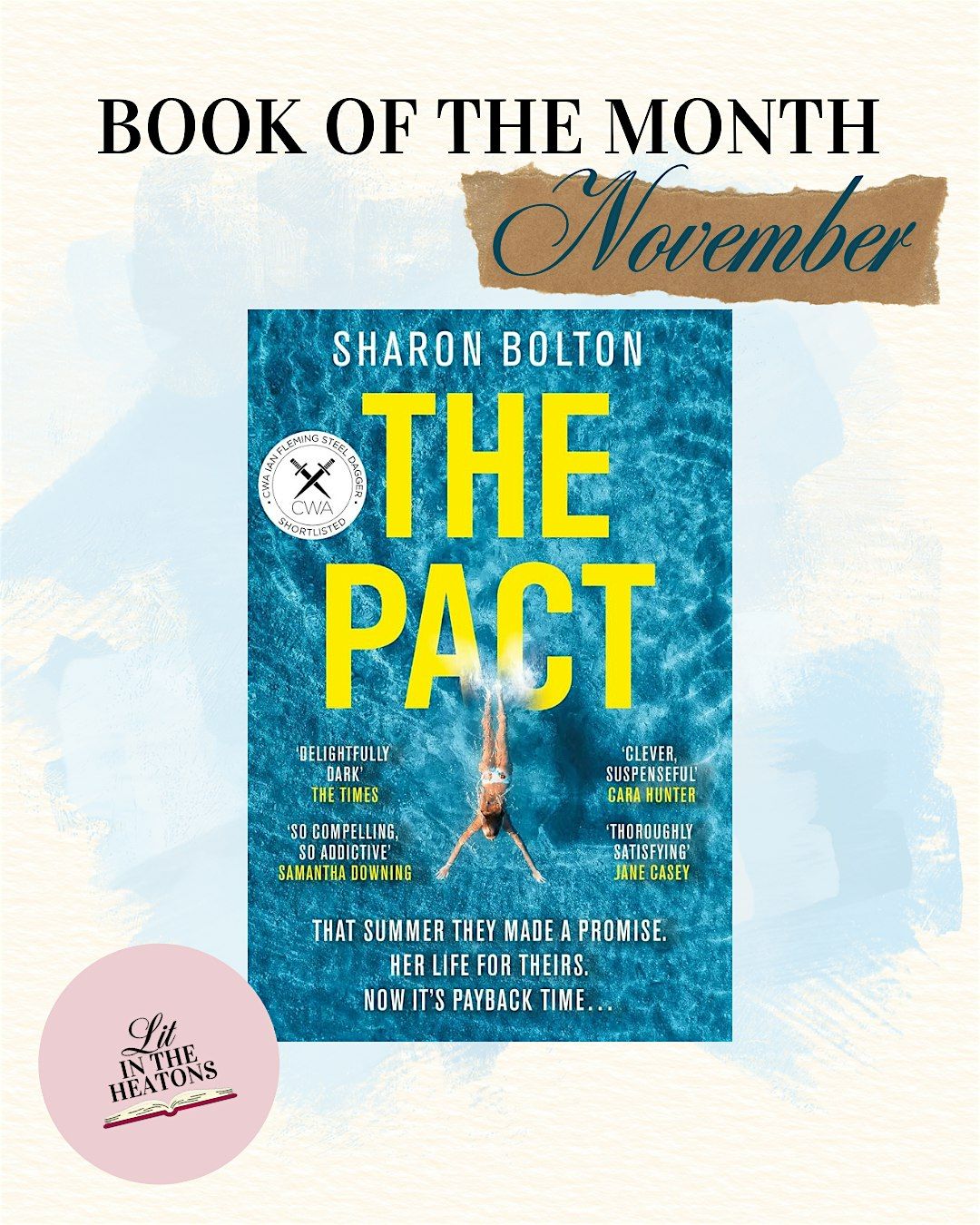 Lit in the Heatons Book Club November Meet-up