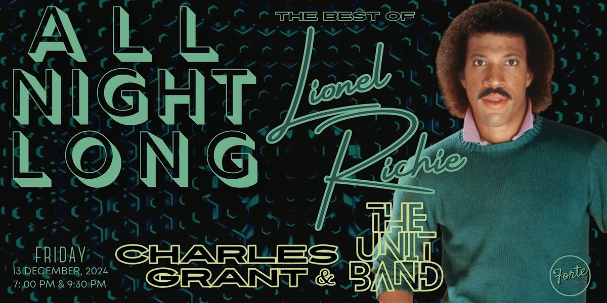 All Night Long: The Best of Lionel Richie | 7:00pm