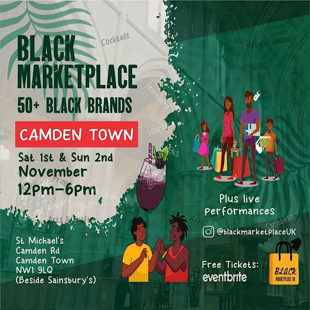 Big Festive Popup at Black Marketplace, Camden Town