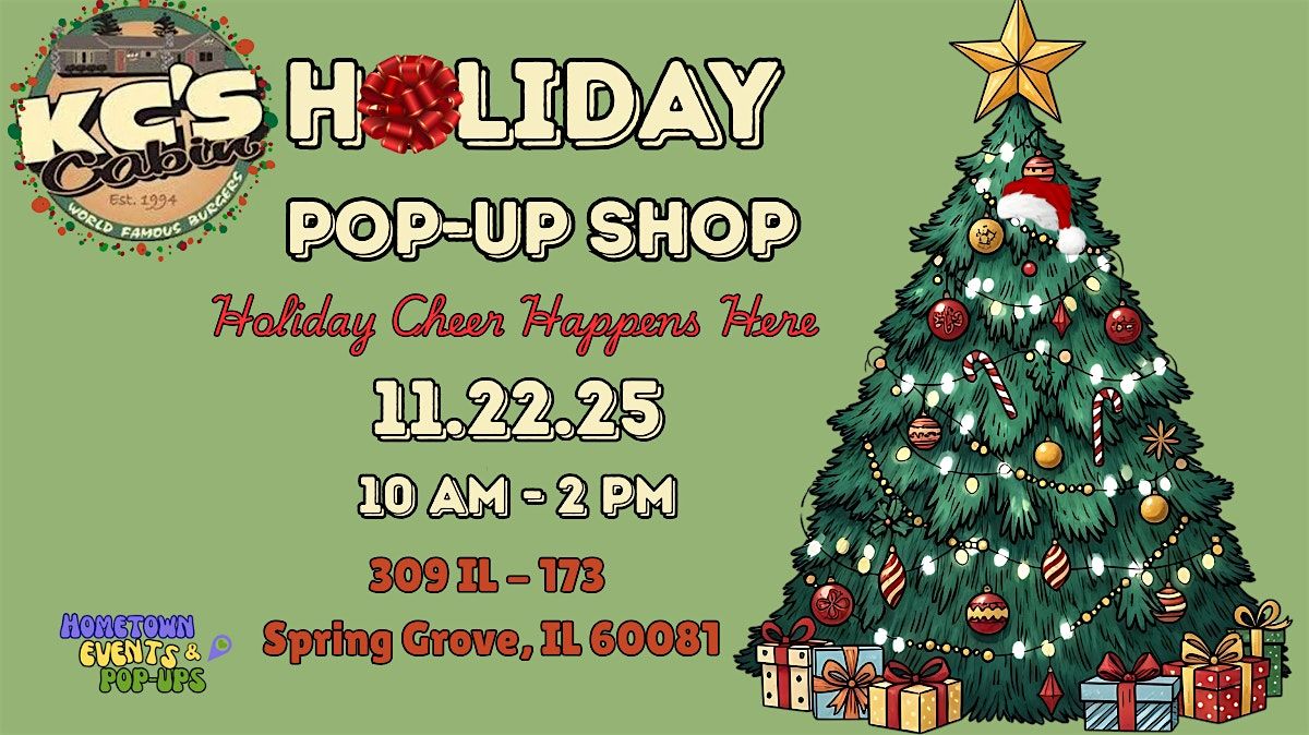 KC's Cabin Holiday Pop-Up Shop