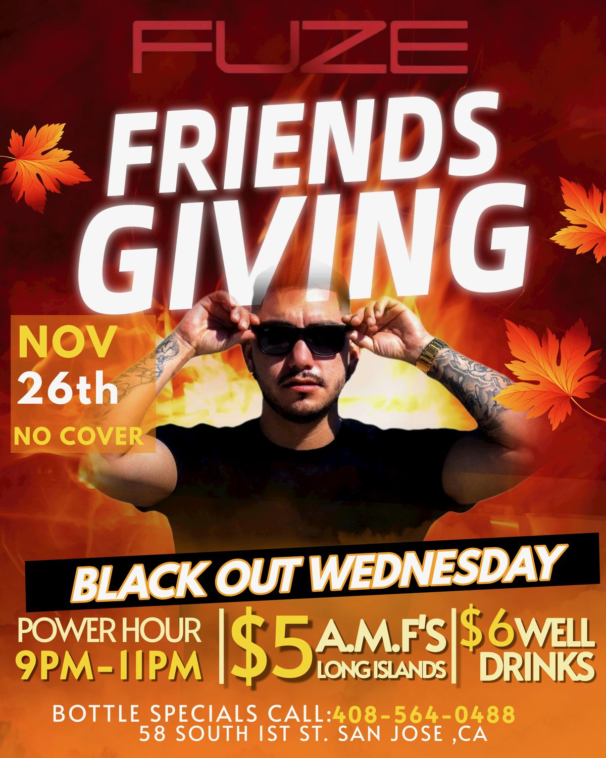 BLACK OUT WEDNESDAY 11-26-25 NATE RIOZ