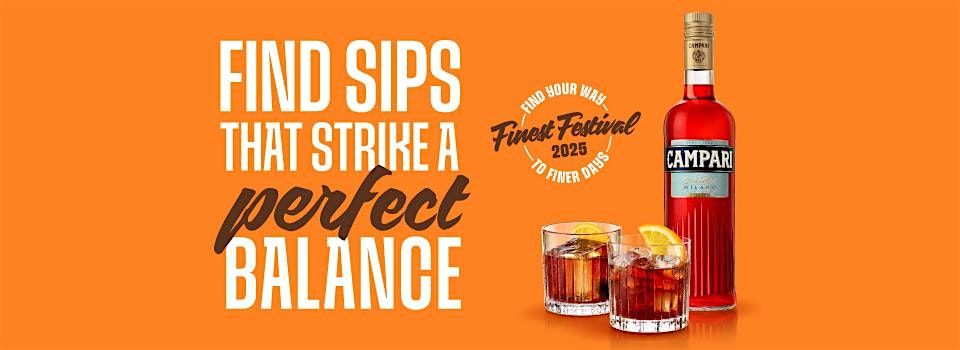Finest Negroni Masterclass by Campari @ Clarke Quay