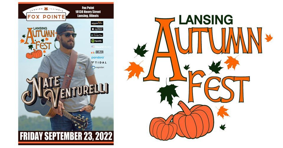 Nate Venturelli at Lansing Autumn Fest 2022 Fox Pointe Lansing